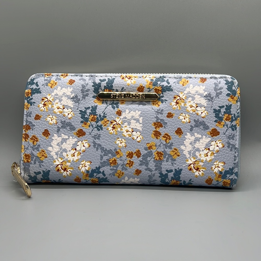 Steve Madden Grey Multi Za Slg Wallet - image 1